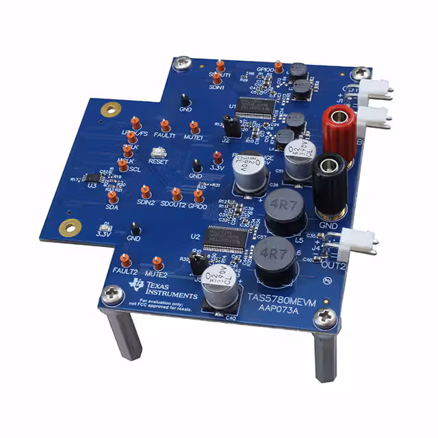 TAS5780MEVM Texas Instruments  Cartes d'évaluation - Amplificateurs audio